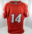 2018 Albuquerque Isotopes #14 Game Used Red Jersey ABQ00037
