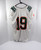 Miami Hurricanes #19 Game Used White Practice Jersey L DP41716