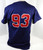 1990s Atlanta Braves #93 Game Issued Navy Jersey Batting Practice 44 DP21643