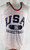 1990s Team USA Basketball #16 Game Used Red Practice Jersey M 202