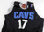 1990s Cleveland Cavaliers #17 Game Issued Black Practice Jersey XXL 254