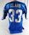 1987 Detroit Lions Dexter Clark #33 Game Used Blue Jersey 46 003