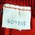 1980s Atlanta Hawks Game Issued Red Warm Up Pants 36 425