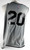 2024-25 Atlanta Hawks Georges Niang #20 Game Issued P Used Practice Jersey 1