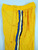 1980s Golden State Warriors #43 Game Used Yellow Warm Up Pants 38 425