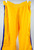 1980s Golden State Warriors Game Issued Yellow Warm Up Pants 36 439