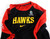 2024-25 Atlanta Hawks Dominick Barlow #0 Game Used Red Shooting Shirt XL 602