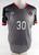 2021 Texas Tech Red Raiders #30 Game Used Grey Jersey Womens Soccer L 700