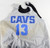 1990s Cleveland Cavaliers #13 Game Issued Black Practice Jersey XXL 042
