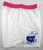 2020-21 Kansas Jayhawks Game Issued White Shorts Womens Breast Cancer XL 272