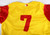 2024 Wisconsin Timber Rattlers #7 Game Used Yellow Jersey Rescue Hi-Surf 46 309