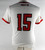 Texas Tech Red Raiders #15 Game Used White Jersey Womens Soccer M 136