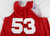 1990s Atlanta Hawks #53 Game Issued Red Practice Practice XXXL 316