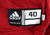 2007 Indiana Hoosiers Blank Game Issued Red Jersey Football 40 165