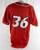 Lakewood BlueClaws #36 Game Used Red Jersey XXL 836