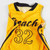 2013-14 Long Beach State 49ers #32 Game Issued P Used Yellow Jersey Basketball 1