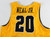 2021-22 Long Beach State 49ers AJ Neal Jr #20 Game Issued Yellow Jersey