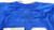 1997 Detroit Lions #76 Game Used Blue Jersey Name Plate Rem 50 011