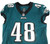 2018 Philadelphia Eagles Patrick Johnson #48 Game Used Green Jersey 44 DP71417