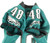 2018 Philadelphia Eagles Patrick Johnson #48 Game Used Green Jersey 44 DP71417