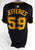 2024 Pittsburgh Pirates Daulton Jefferies #59 Game Used Black Jersey 42 272