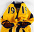 North Carolina A&T Aggies #19 Game Used Yellow Jersey Football L 300