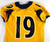 North Carolina A&T Aggies #19 Game Used Yellow Jersey Football L 300