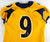 North Carolina A&T Aggies #9 Game Used Yellow Jersey Football L 306