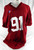 1990s Alabama Crimson #91 Game Issued Red Practice Jersey XXXL 162