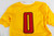 Texas Tech Red Raiders #0 Game Used Yellow Jersey Womens Soccer M 674