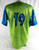 2023 Wisconsin Timber Rattlers #19 Game Issued Green Jersey Los Cascabeles Copa