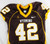2010-13 Wyoming Cowboys Riley Lange #42 Game Used Brown Jersey Football L 346