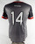 2021 Texas Tech Red Raiders #14 Game Issued P Used Grey Jersey Womens Soccer M 3