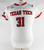 2020 Texas Tech Red Raiders #31 Game Used White Jersey Womens Soccer S 318