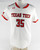 2020 Texas Tech Red Raiders #35 Game Used White Jersey Womens Soccer L 322