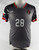 2021 Texas Tech Red Raiders #28 Game Issued P Used Grey Jersey Womens Soccer M 2