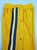 1980s Golden State Warriors #32 Game Used Yellow Warm Up Pants 34 428