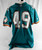 1993 Miami Dolphins #49 Game Issued Pos Used Teal Jersey Name Plate Rem 50 150
