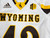 2018 Wyoming Cowboys #42 Game Issued Pos Used White Jersey Football M 380