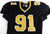 1998 New Orleans Saints B.Smith #91 Game Issued Black Jersey 46 208