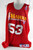 1990s Atlanta Hawks #53 Game Issued Red Practice Jersey XXXL 835