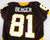 2012-15 Wyoming Cowboys Justin Berger #81 Game Used Brown Jersey M 455