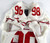 2015 San Francisco 49ers #98 Game Issued White Jersey 46 939