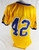 North Carolina A&T Aggies #42 Game Used Yellow Jersey Football XL 954