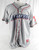 Lakewood BlueClaws Blank Game Issued Grey Jersey 52 749