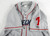 Lakewood BlueClaws Blank Game Issued Grey Jersey 52 749