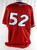 Lakewood BlueClaws #52 Game Used Red Jersey 2XL 830