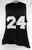 1990s Atlanta Hawks #24 Game Issued Black Practice Jersey XXXL 905