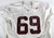 1990s Alabama Crimson Tide #69 Game Used White Practice Jersey XXXL 932