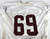 1990s Alabama Crimson Tide #69 Game Used White Practice Jersey XXXL 932